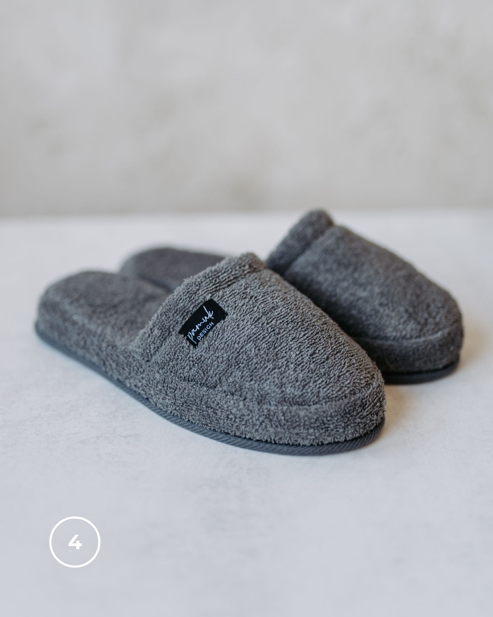 Bundle Spa Erlebnis ELA Dunkelgrau Slipper