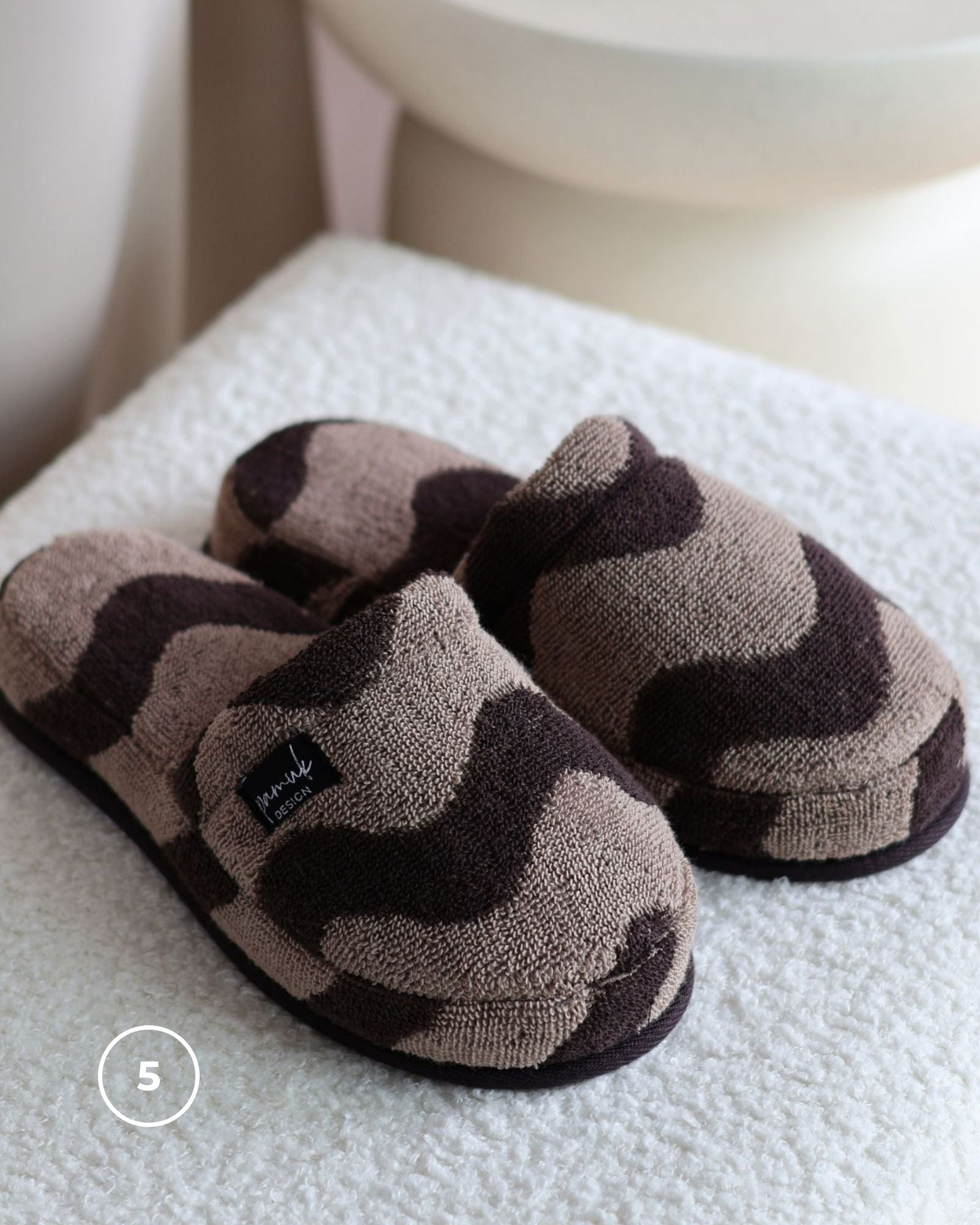 Bundle Spa Erlebnis VIVA Beige-Braun Slipper