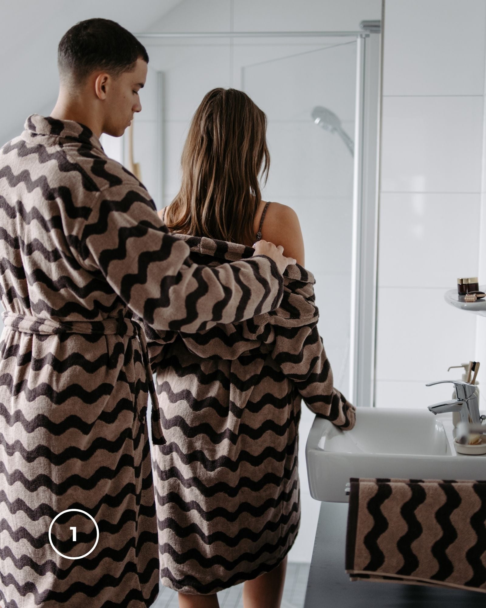 Bundle Bademantel & Slipper VIVA Bademantel