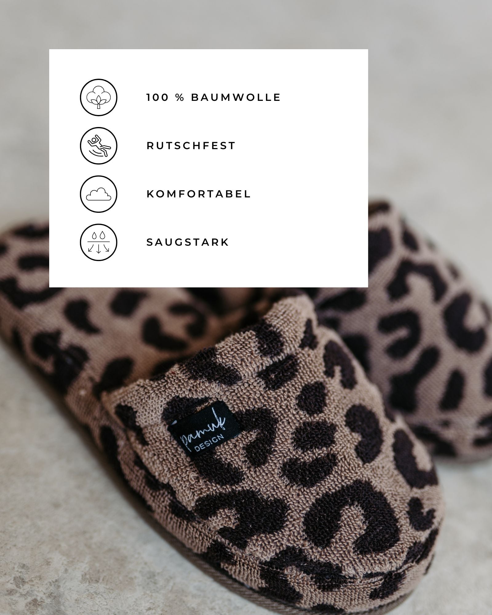 Slipper LEO, verschiedene Größen