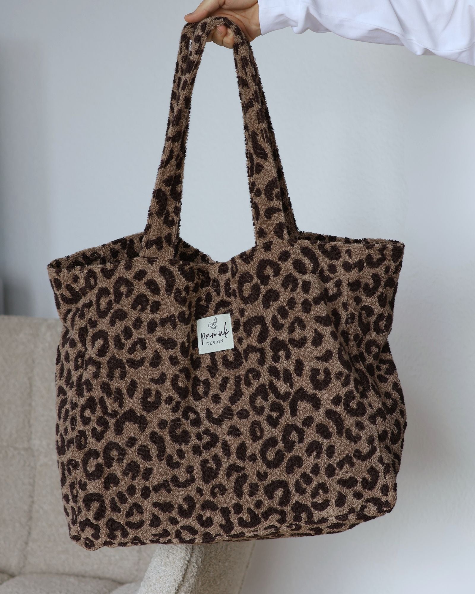 Frottee-Tasche LEO, 45 x 35 x 15 - pamuk design