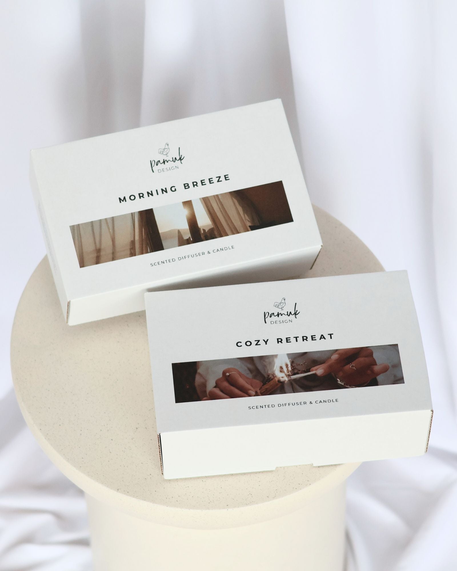 Geschenkset MORNING BREEZE, 100 ml + 130 g - pamuk design