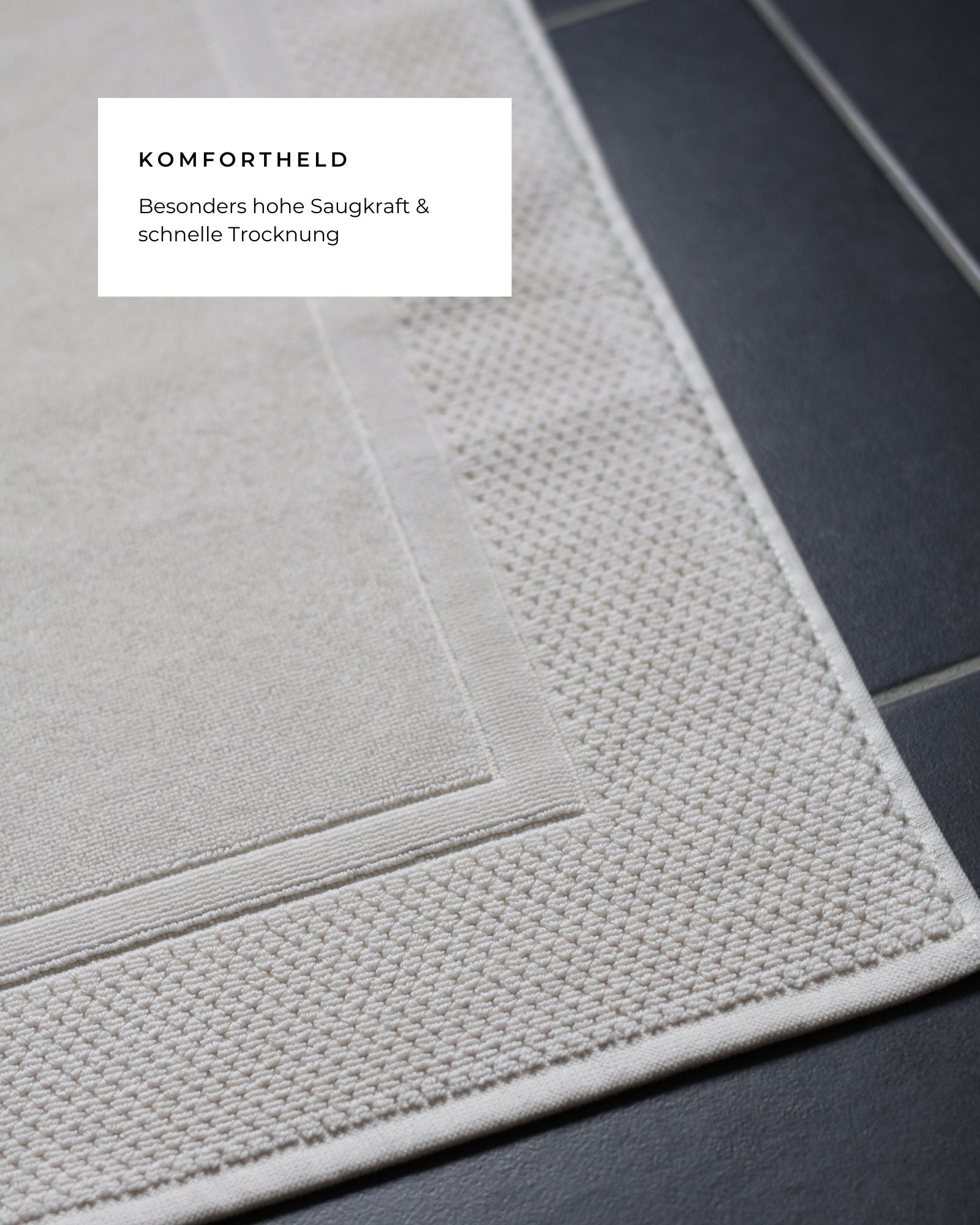 Badematte NOVA, 50 x 80 - pamuk design