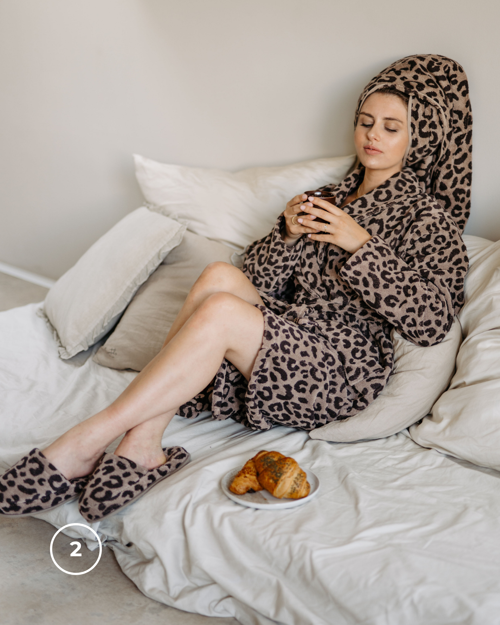 Bundle Pärchen Bademantel Damen LEO 