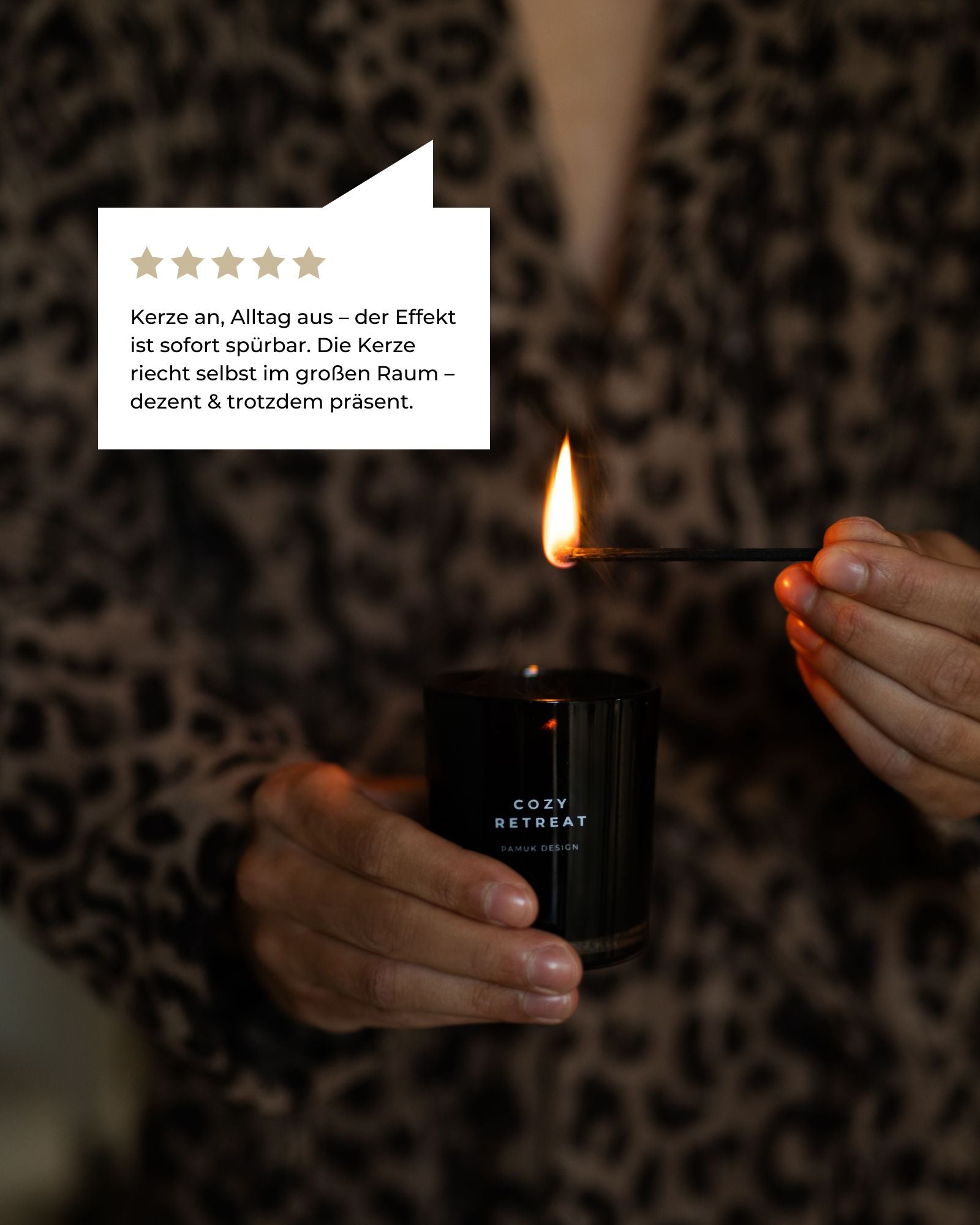 Duftkerze COZY RETREAT, 130 g