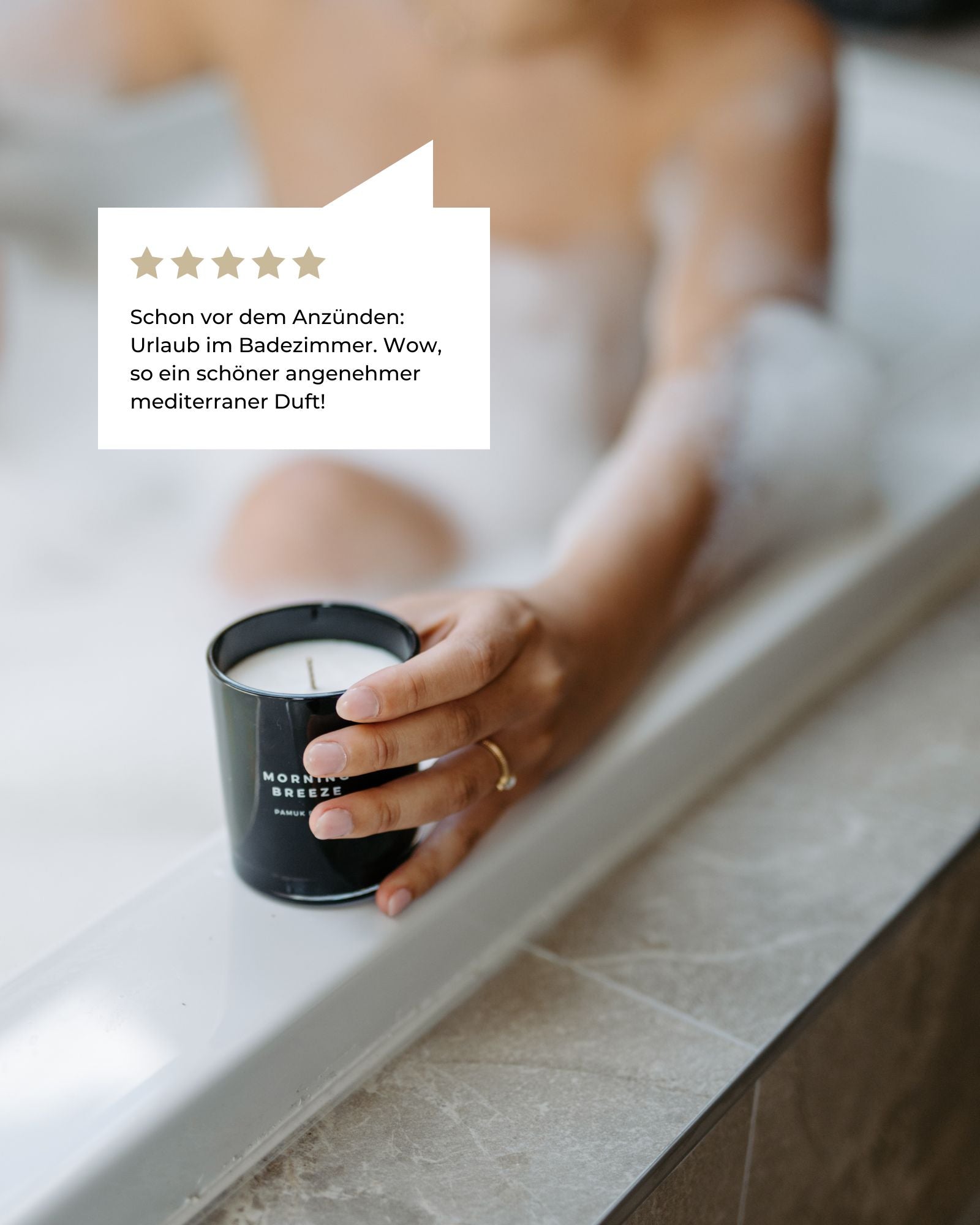 Duftkerze MORNING BREEZE, 130 g