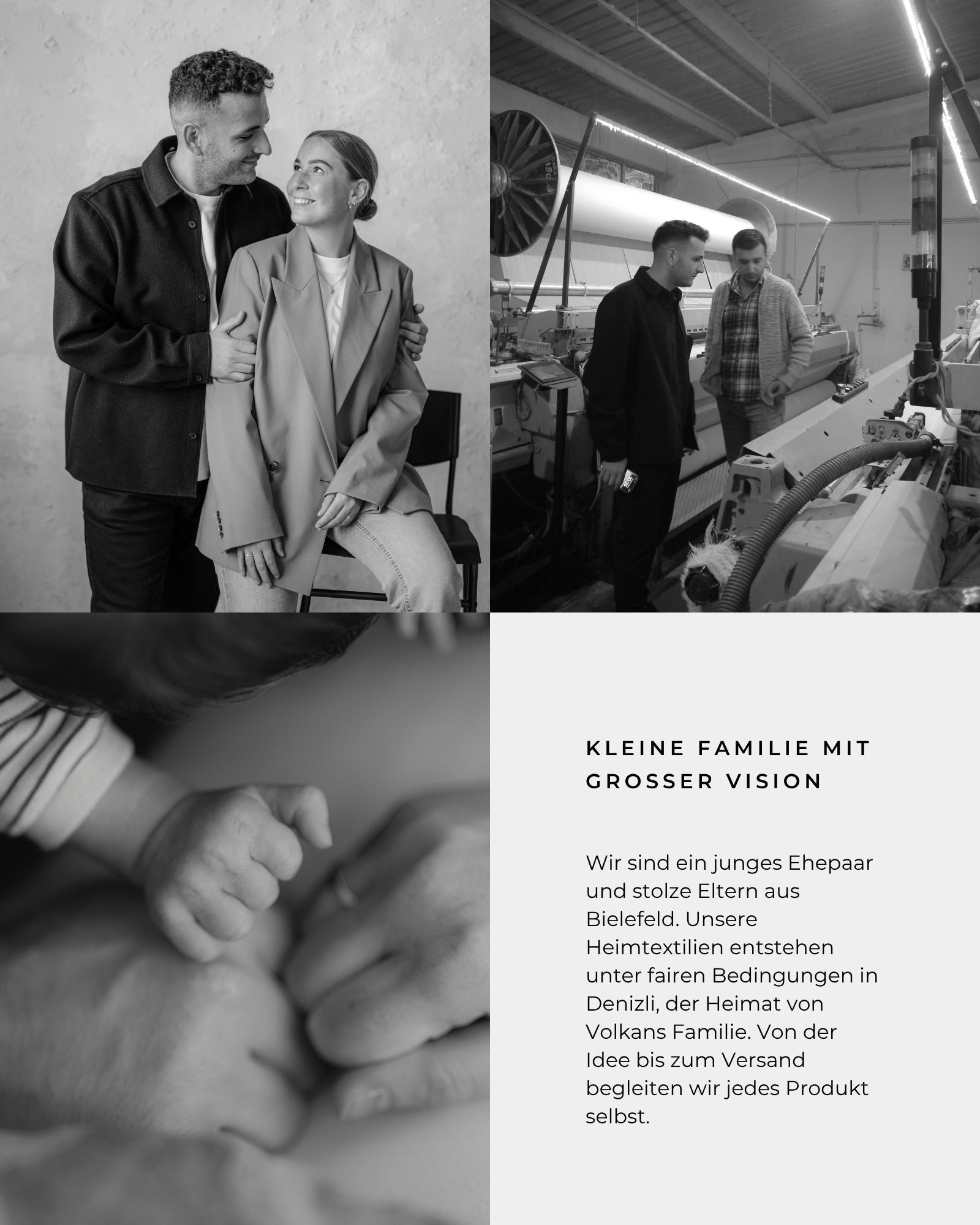Kleine Familie mit großer Vision