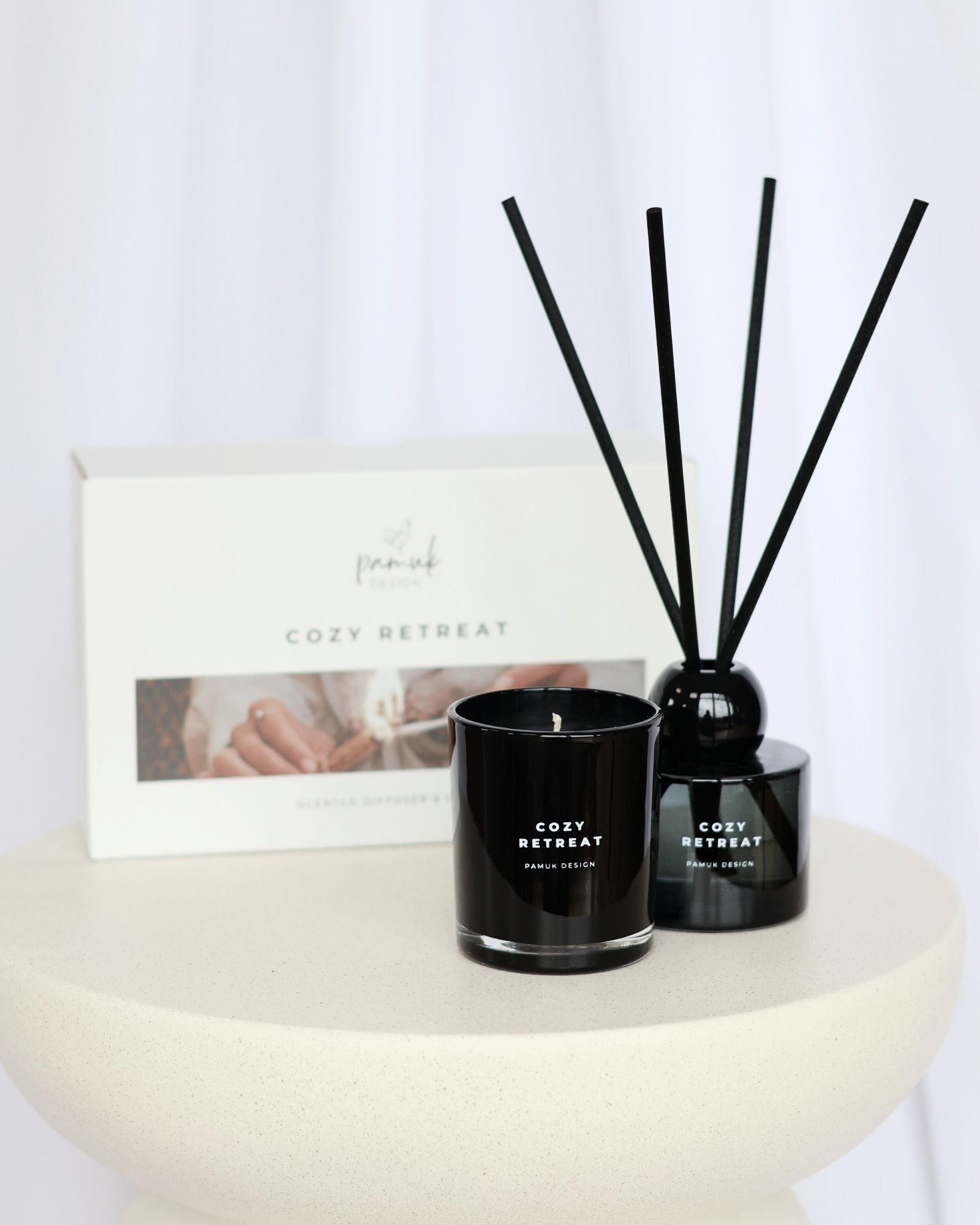 Geschenkset COZY RETREAT, 100 ml + 130 g - pamuk design