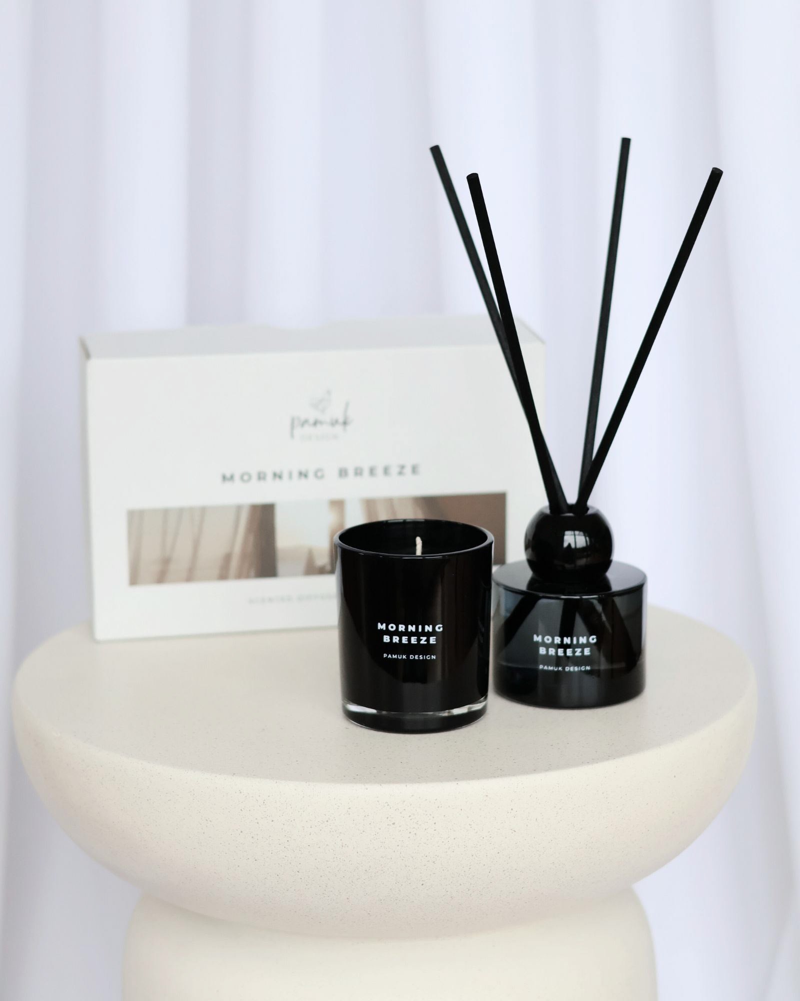 Geschenkset MORNING BREEZE, 100 ml + 130 g - pamuk design
