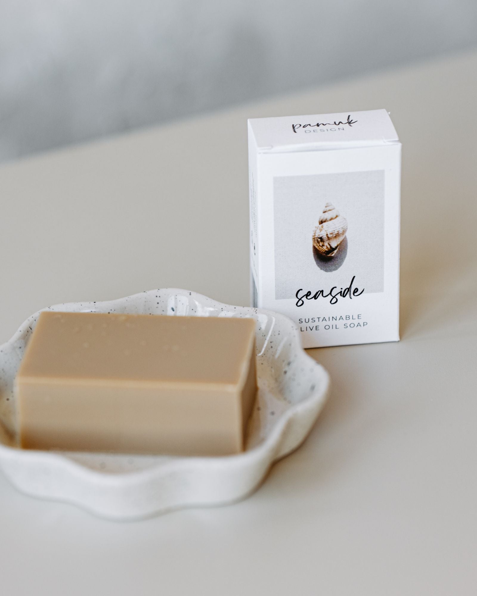Kaltgepresste Olivenölseife SEASIDE, 125 g - pamuk design