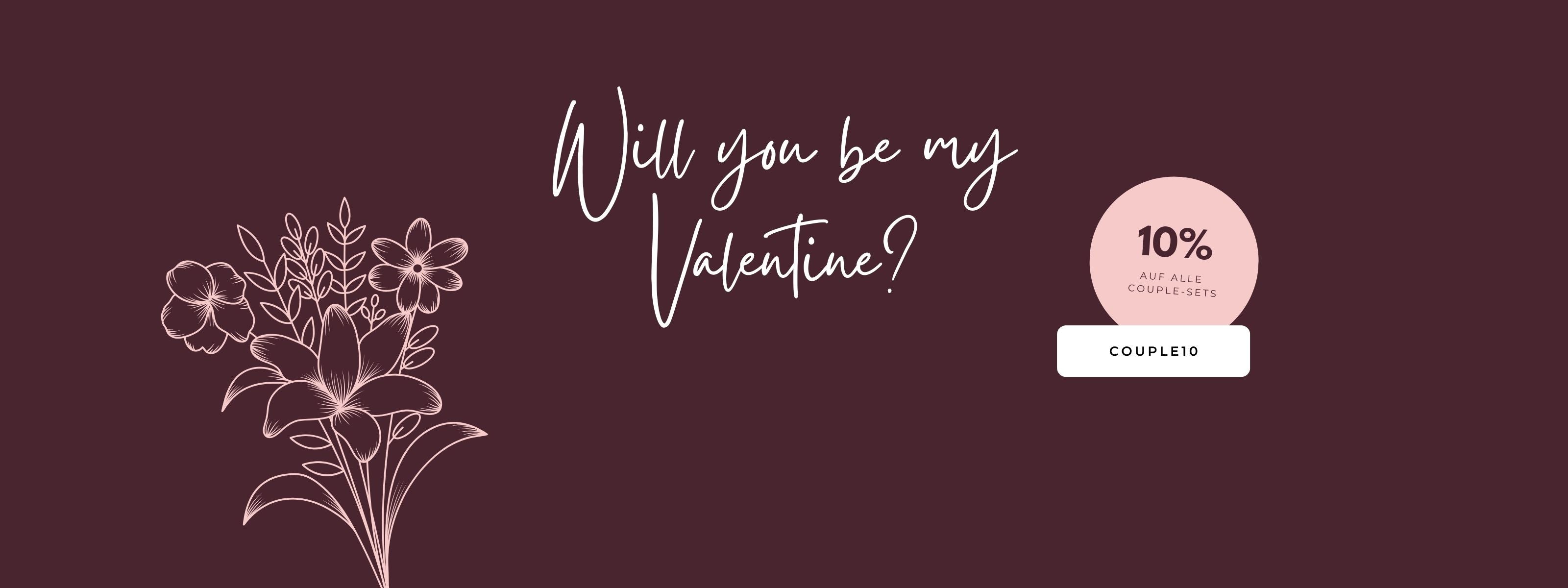 Valentine's Special - 10% auf alle Couple-Sets mit Code COUPLE10